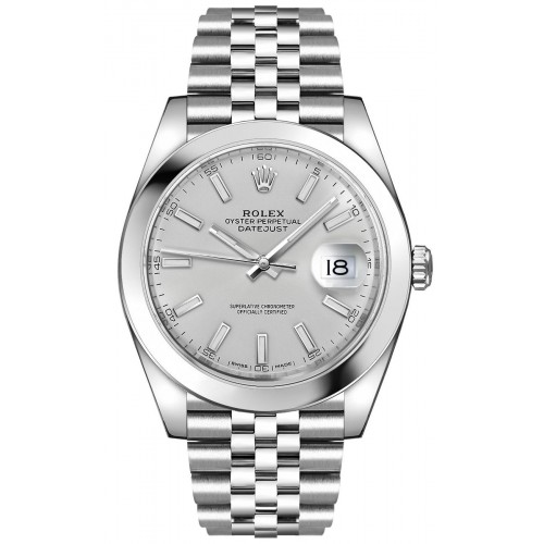 Rolex Datejust 41 Silver Dial Men's Watch 126300-SLVSJ