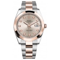 Rolex Datejust 41 Men's 18K Rose Gold & Steel Watch 126301-SDTDO