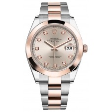 Rolex Datejust 41 Men's 18K Rose Gold & Steel Watch 126301-SDTDO Rolex Datejust 41 Men's 18K Rose Gold & Steel Watch 126301-SDTDO