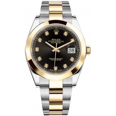 Rolex Datejust 41 Black Diamond Oyster Bracelet Watch 126303-BLKDO Rolex Datejust 41 Black Diamond Oyster Bracelet Watch 126303-BLKDO