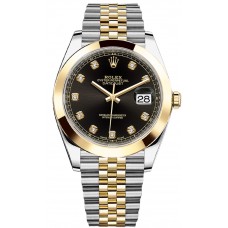 Rolex Datejust 41 Black Diamond Men's Watch 126303-BLKDJ Rolex Datejust 41 Black Diamond Men's Watch 126303-BLKDJ
