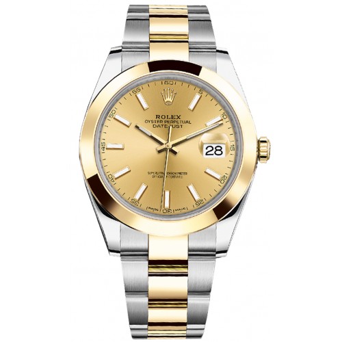 Rolex Datejust 41 Steel & Gold Men's Watch 126303-CHPSO