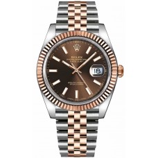 Rolex Datejust 41 Automatic Rose Gold & Steel Watch 126331-CHOSJ Rolex Datejust 41 Automatic Rose Gold & Steel Watch 126331-CHOSJ
