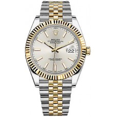Rolex Datejust 41 Silver Dial Yellow Gold & Steel Watch 126333-SLVSJ Rolex Datejust 41 Silver Dial Yellow Gold & Steel Watch 126333-SLVSJ