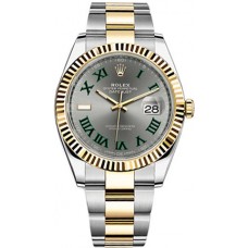 Rolex Datejust 41 Fluted Bezel Men's Watch 126333-SLTRO Rolex Datejust 41 Fluted Bezel Men's Watch 126333-SLTRO