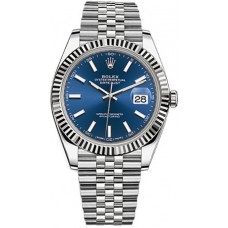 Rolex Datejust 41 Blue Dial Men's Watch 126334-BLUSJ Rolex Datejust 41 Blue Dial Men's Watch 126334-BLUSJ