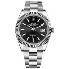 Rolex Datejust 41 Black Dial Oyster Bracelet Watch 126334-BLKSO Rolex Datejust 41 Black Dial Oyster Bracelet Watch 126334-BLKSO