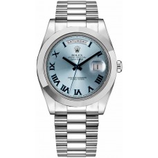 Rolex Day-Date 41 Ice Blue Dial Platinum Men's Watch Rolex Day-Date 41 Ice Blue Dial Platinum Men's Watch