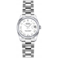 Rolex Lady-Datejust 26 Oyster Bracelet White Dial Watch 179160-WHTRO Rolex Lady-Datejust 26 Oyster Bracelet White Dial Watch 179160-WHTRO