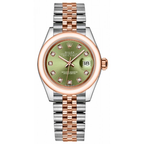 Rolex Lady-Datejust 28 Green Diamond Dial Watch 279161-GRNDJ Rolex Lady-Datejust 28 Green Diamond Dial Watch 279161-GRNDJ