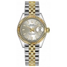 Rolex Lady-Datejust 28 Silver Dial Gold & Steel Watch 279173-SLVSJ Rolex Lady-Datejust 28 Silver Dial Gold & Steel Watch 279173-SLVSJ