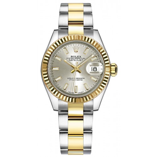 Rolex Lady-Datejust 28 Silver Dial Oyster Bracelet Watch 279173-SLVSO Rolex Lady-Datejust 28 Silver Dial Oyster Bracelet Watch 279173-SLVSO