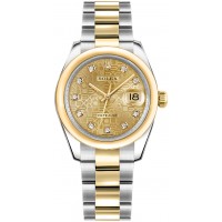 Rolex Datejust 31 Champagne Jubilee Dial Watch 178243-CHPJDO