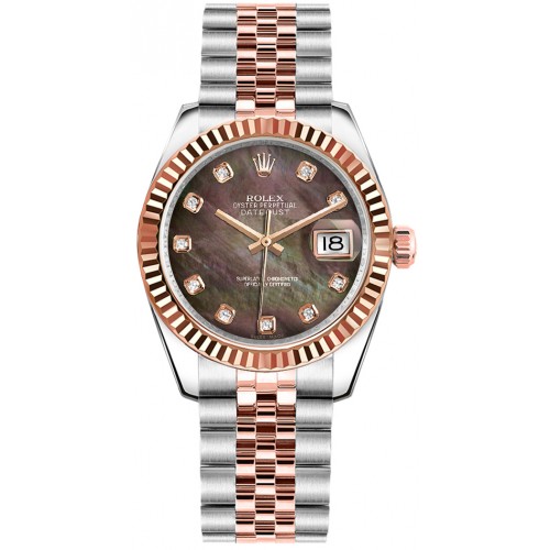 Rolex Datejust 31 Diamond Dial Two Tone Watch 178271-DMPDJ