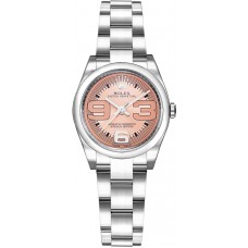 Rolex Oyster Perpetual 26 Stainless Steel Watch 176200-PNKMXAO Rolex Oyster Perpetual 26 Stainless Steel Watch 176200-PNKMXAO