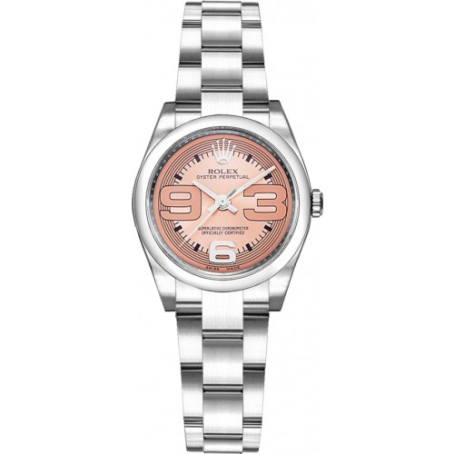Rolex Oyster Perpetual 26 Stainless Steel Watch 176200-PNKMXAO Rolex Oyster Perpetual 26 Stainless Steel Watch 176200-PNKMXAO