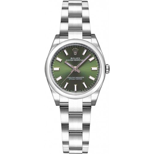 Rolex Oyster Perpetual 26 Green Dial Watch 176200-OLGSO Rolex Oyster Perpetual 26 Green Dial Watch 176200-OLGSO