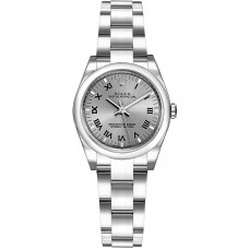 Rolex Oyster Perpetual 26 Rhodium Grey Dial Watch 176200-RHDSRO Rolex Oyster Perpetual 26 Rhodium Grey Dial Watch 176200-RHDSRO