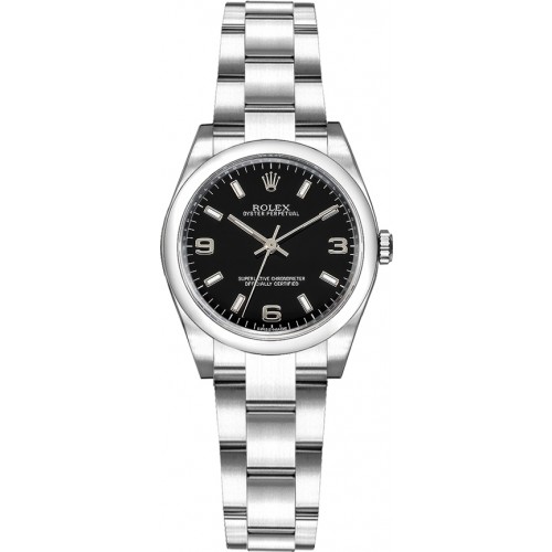 Rolex Oyster Perpetual 26 Steel Women's Watch 176200-BLKSAO Rolex Oyster Perpetual 26 Steel Women's Watch 176200-BLKSAO
