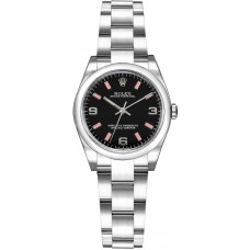 Rolex Oyster Perpetual 26 Black Dial Women's Watch 176200-BLKPSAO Rolex Oyster Perpetual 26 Black Dial Women's Watch 176200-BLKPSAO