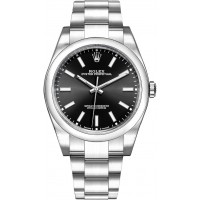 Rolex Oyster Perpetual 39 Black Dial Men's Watch 114300-BLKSO