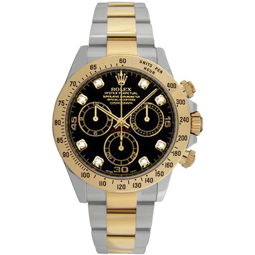 Rolex Cosmograph Daytona Diamond Dial Men's Watch 116523-BLKD Rolex Cosmograph Daytona Diamond Dial Men's Watch 116523-BLKD