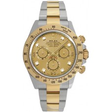 Rolex Cosmograph Daytona Champagne Diamond Dial Watch 116523-GLDD Rolex Cosmograph Daytona Champagne Diamond Dial Watch 116523-GLDD
