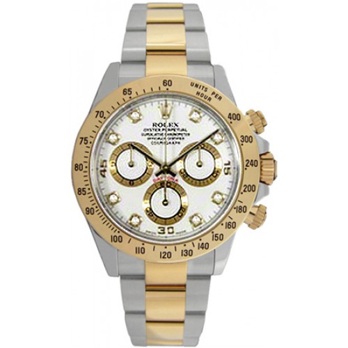 Rolex Cosmograph Daytona White Diamond Dial Men's Watch 116523-WHTD Rolex Cosmograph Daytona White Diamond Dial Men's Watch 116523-WHTD