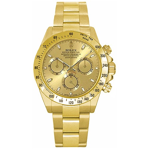 Rolex Cosmograph Daytona Solid Gold Watch 116528-GLDS Rolex Cosmograph Daytona Solid Gold Watch 116528-GLDS