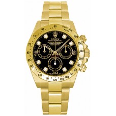 Rolex Cosmograph Daytona Diamond Dial Watch 116528-BLKD Rolex Cosmograph Daytona Diamond Dial Watch 116528-BLKD