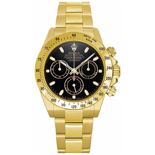 Rolex Cosmograph Daytona Black Dial Watch 116528-BLKS Rolex Cosmograph Daytona Black Dial Watch 116528-BLKS