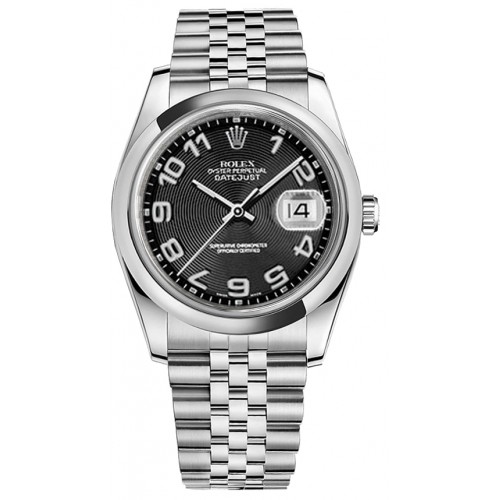 Rolex Datejust 36 Men's Automatic Watch 116200-BLKADJ