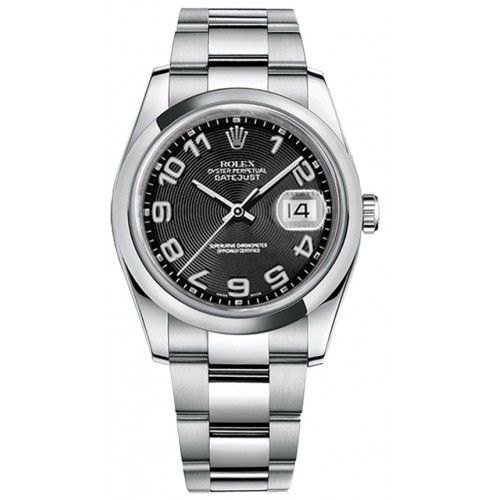 Rolex Datejust 36 Black Dial Men's Watch 116200-BLKADO
