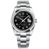 Rolex Datejust 36 Black Dial Oyster Bracelet Watch 116200-BKJADO
