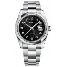 Rolex Datejust 36 Black Dial Oyster Bracelet Watch 116200-BKJADO Rolex Datejust 36 Black Dial Oyster Bracelet Watch 116200-BKJADO
