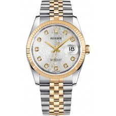 Rolex Datejust 36 Silver Jubilee Diamond Women's Watch 116233-SLVJDJ Rolex Datejust 36 Silver Jubilee Diamond Women's Watch 116233-SLVJDJ