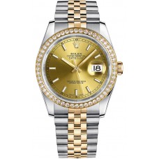Rolex Datejust 36 Gold Dial Women's Watch 116243-CHPSJ Rolex Datejust 36 Gold Dial Women's Watch 116243-CHPSJ