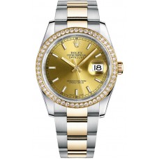 Rolex Datejust 36 Women's Gold Watch 116243-CHPSO Rolex Datejust 36 Women's Gold Watch 116243-CHPSO