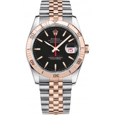 Rolex Datejust 36 Men's Rose Gold & Steel Watch 116261-BLKSJ Rolex Datejust 36 Men's Rose Gold & Steel Watch 116261-BLKSJ