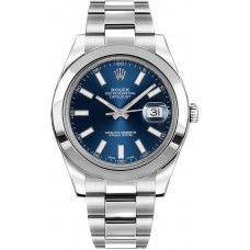 Rolex Datejust II 41 Stainless Steel Men's Watch 116300-BLUSSO Rolex Datejust II 41 Stainless Steel Men's Watch 116300-BLUSSO