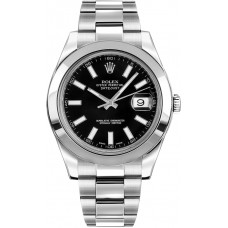 Rolex Datejust II 41 Men's Luxury Watch 116300-BLKSSO Rolex Datejust II 41 Men's Luxury Watch 116300-BLKSSO