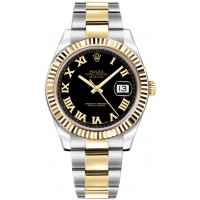 Rolex Datejust II 41 Gold & Steel Men's Watch 116333-BLKRFO