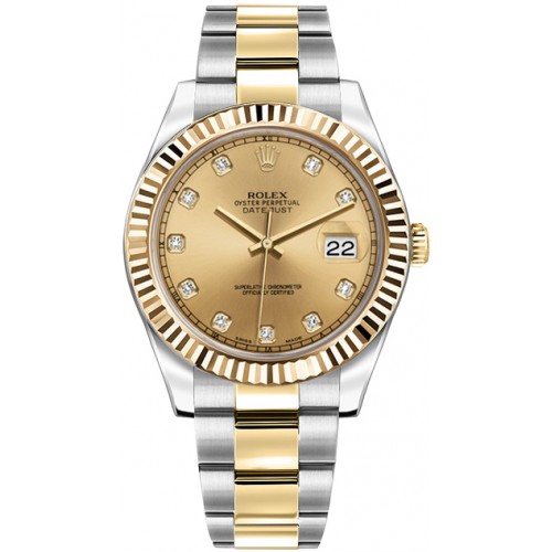 Rolex Datejust II 41 Men's Automatic Watch 116333-GLDDO