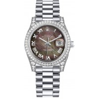 Rolex Datejust 31 Black Mother of Pearl Dial Diamond Watch 178159-BMOPRP Rolex Datejust 31 Black Mother of Pearl Dial Diamond Watch 178159-BMOPRP