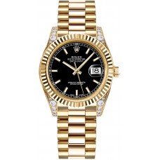 Rolex Datejust 31 Diamond Women's Watch 178238-BLKSP Rolex Datejust 31 Diamond Women's Watch 178238-BLKSP