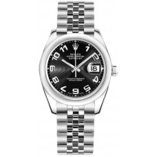 Rolex Datejust 31 Concentric Circle Black Dial Watch 178240-BLKCAJ Rolex Datejust 31 Concentric Circle Black Dial Watch 178240-BLKCAJ