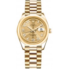 Rolex Datejust 31 Solid Gold Watch 178248-CHPCAP Rolex Datejust 31 Solid Gold Watch 178248-CHPCAP