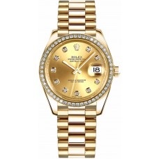Rolex Datejust 31 Champagne Diamond Gold Watch 178278-CHPDP Rolex Datejust 31 Champagne Diamond Gold Watch 178278-CHPDP