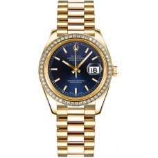 Rolex Datejust 31 Blue Dial Gold Diamond Watch 178288-BLUSP Rolex Datejust 31 Blue Dial Gold Diamond Watch 178288-BLUSP