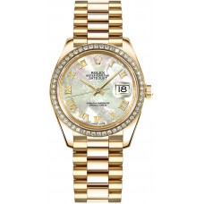 Rolex Datejust 31 Mother of Pearl Gold Watch 178288-MOPRP Rolex Datejust 31 Mother of Pearl Gold Watch 178288-MOPRP